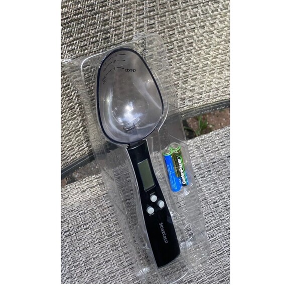 SilverCrest Digital Kitchen Food Spoon Scale ounces or grams measure Open Box - Picture 1 of 5